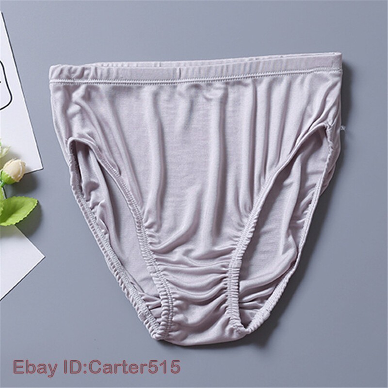 2pc Women Knitted Briefs Mulberry Silk Underwear Real Silk Lady Panties