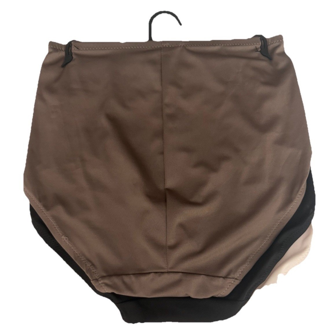 MARILYN MONROE 3 Pack Women’s Microfiber SHAPING BRIEFS Brown Black Pink Size M