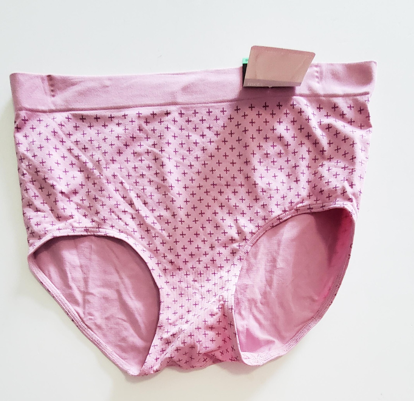 4 Bali Womens One Smooth U Brief Panty Underwear Sparkling Mauve 2361 Sz 8/XL
