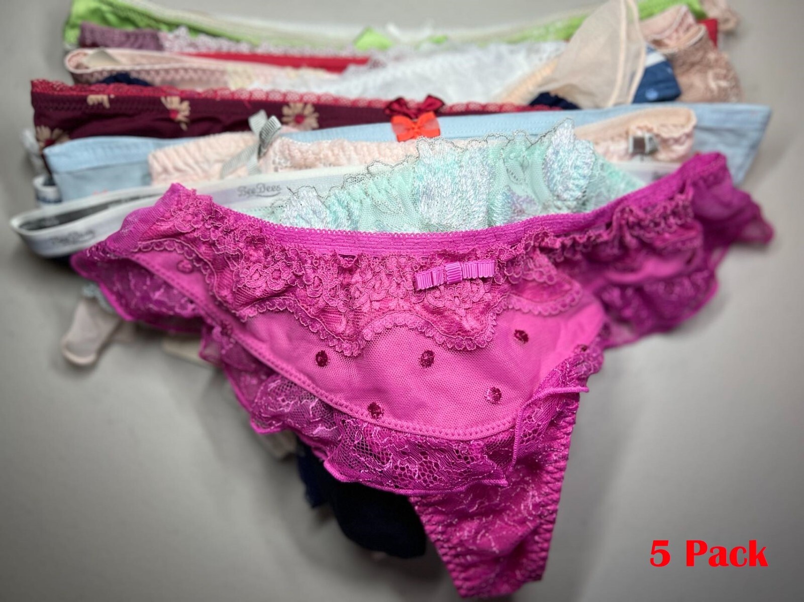 5 X multi bands string XS / S /M /L/ XL 8/ 10/12 /14 /16 Style Assorted