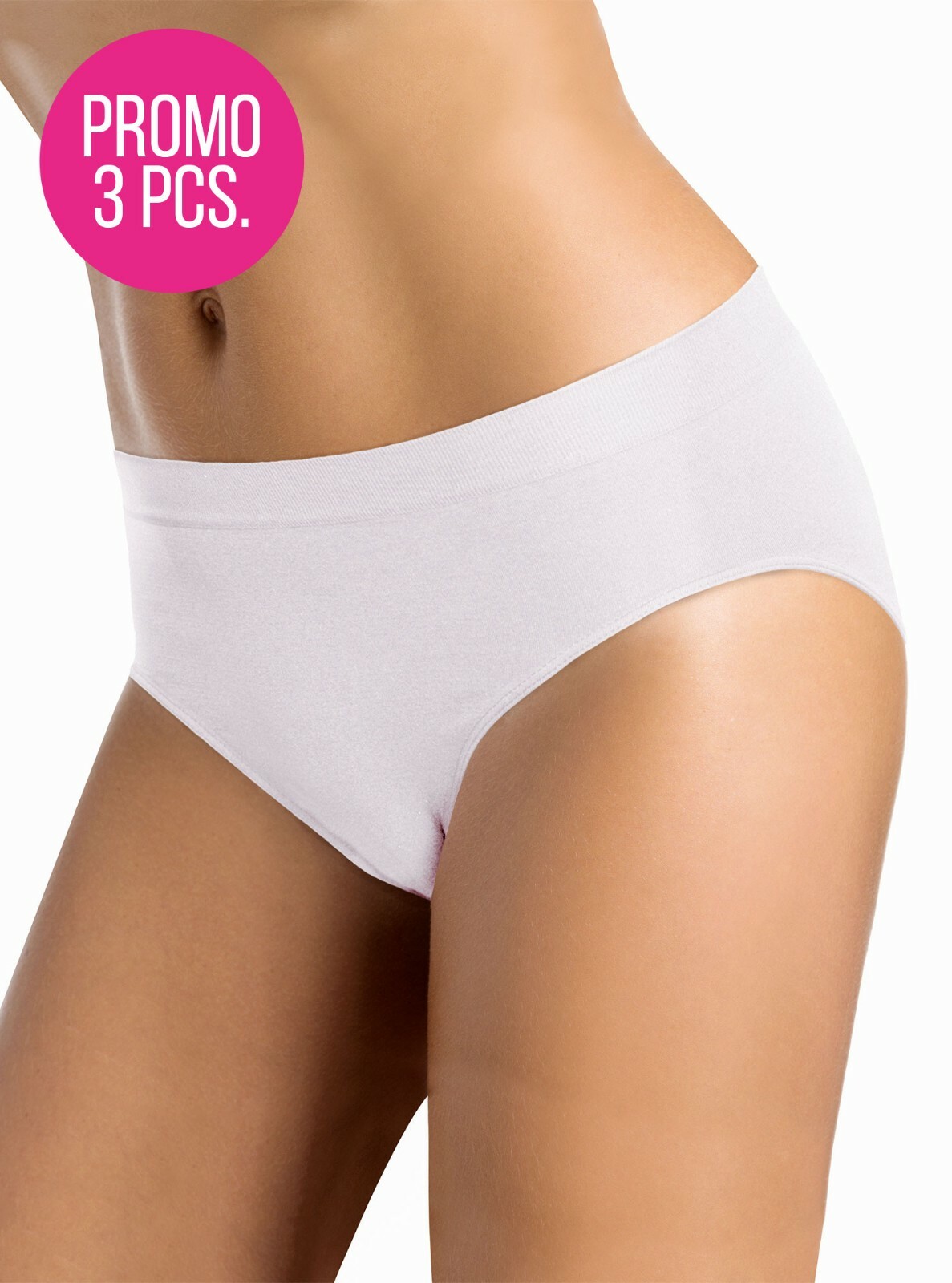 3 slip midi da donna in microfibra Intimidea elasticizzata seamless 310283 medio