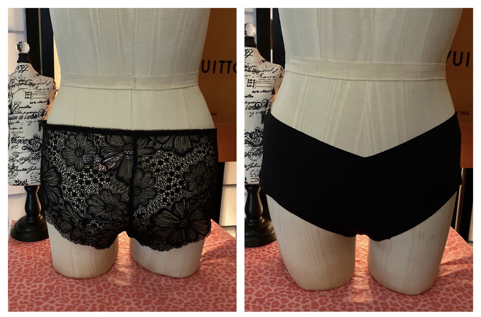 VICTORIA’S SECRET NWT-2021 BLACK Lace Hip hugger Hipster Panties XL