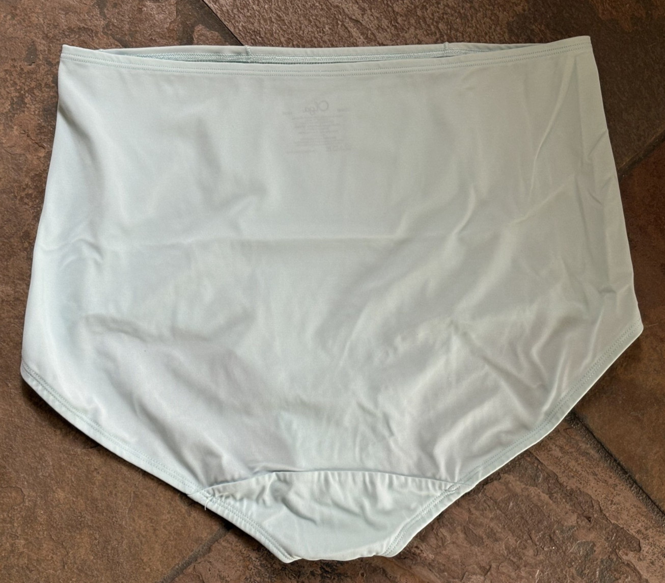Olga 10/3XL AQUA Blue Tummy Toner Light Shaping Brief Style #23344