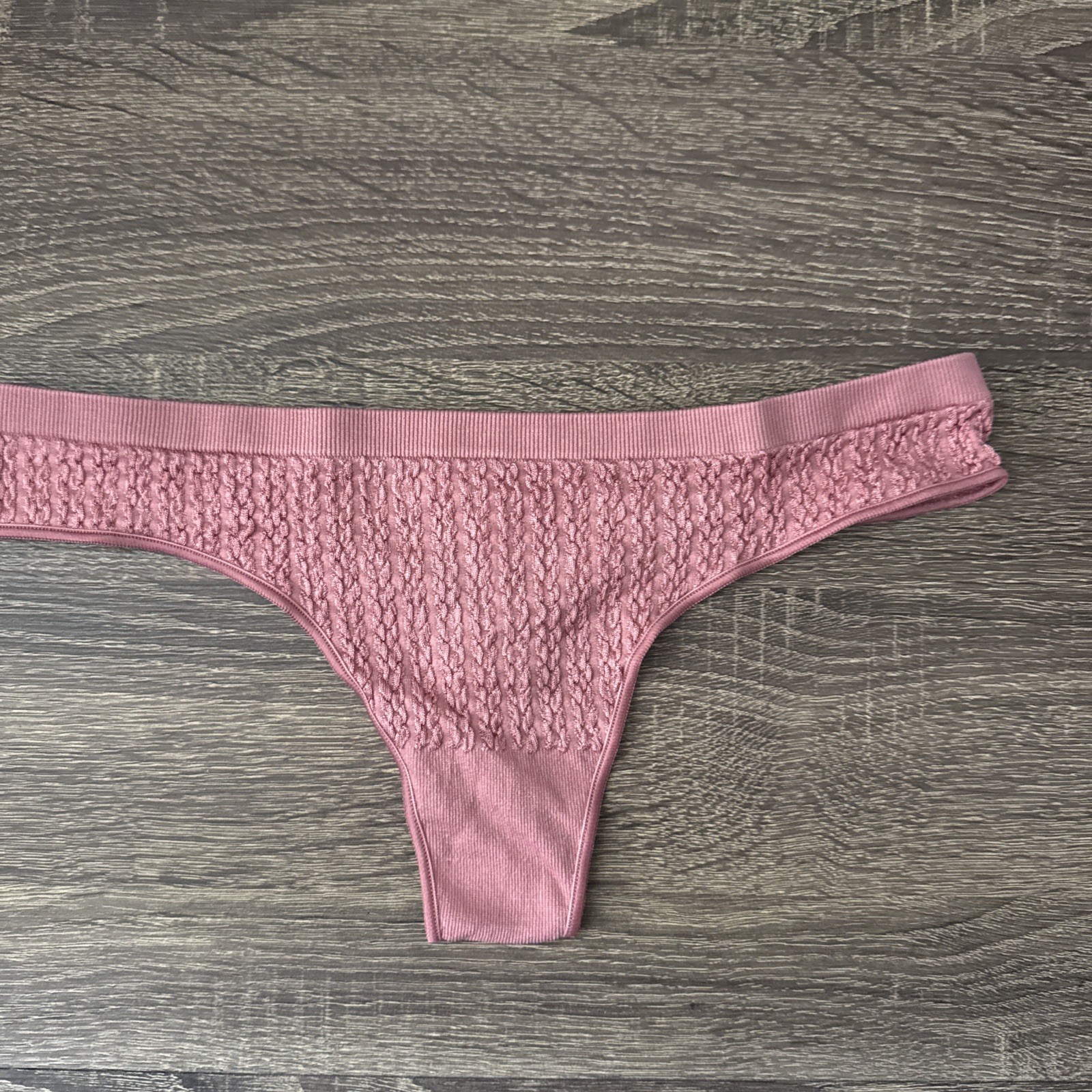 Pink By Victoria’s Secret, Small Rose, Pink Stretch, Thong Panties