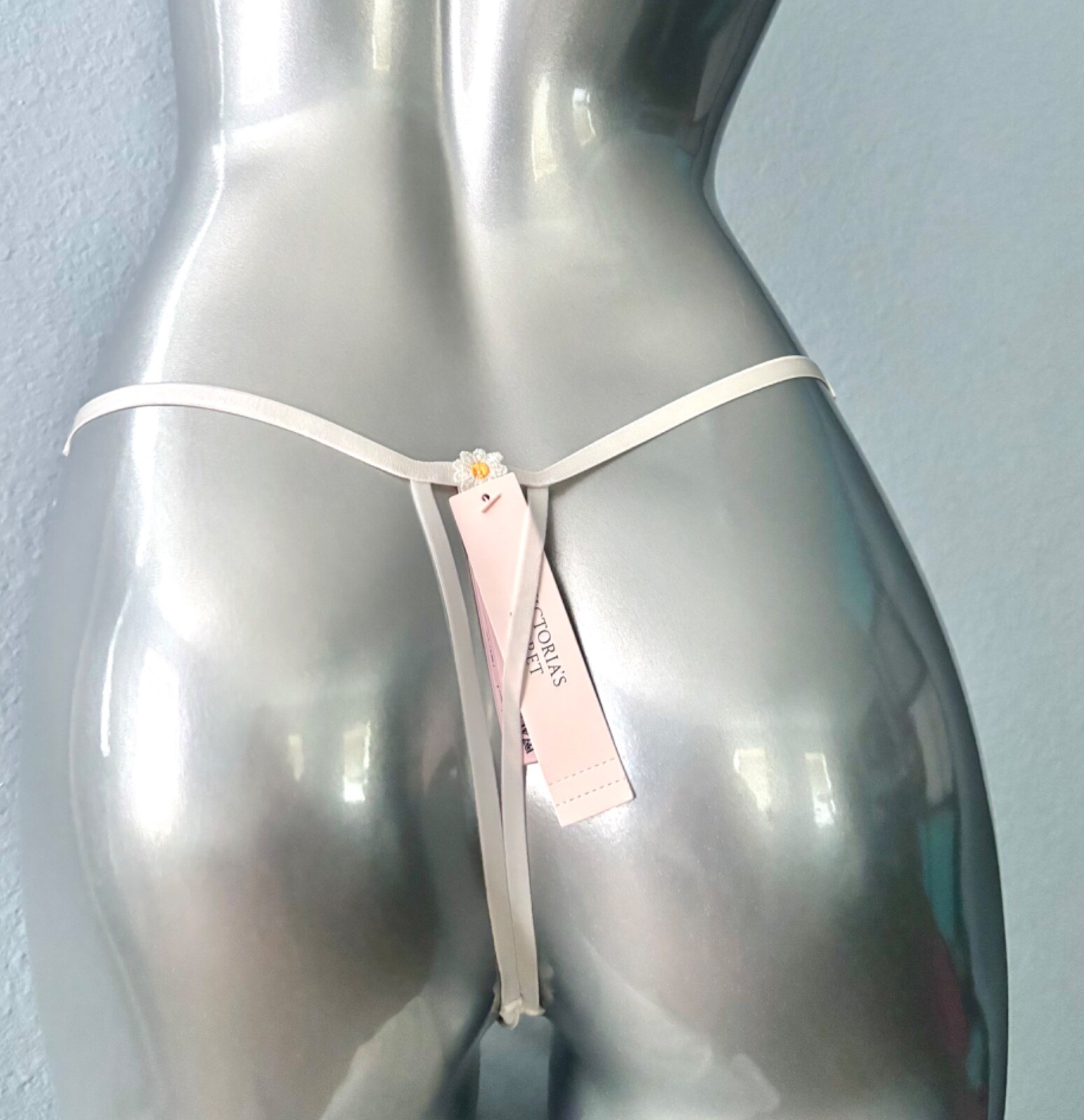 Victoria’s Secret V String Panty Dream Angels Ouvert Daisy Chain M L XL 2XL