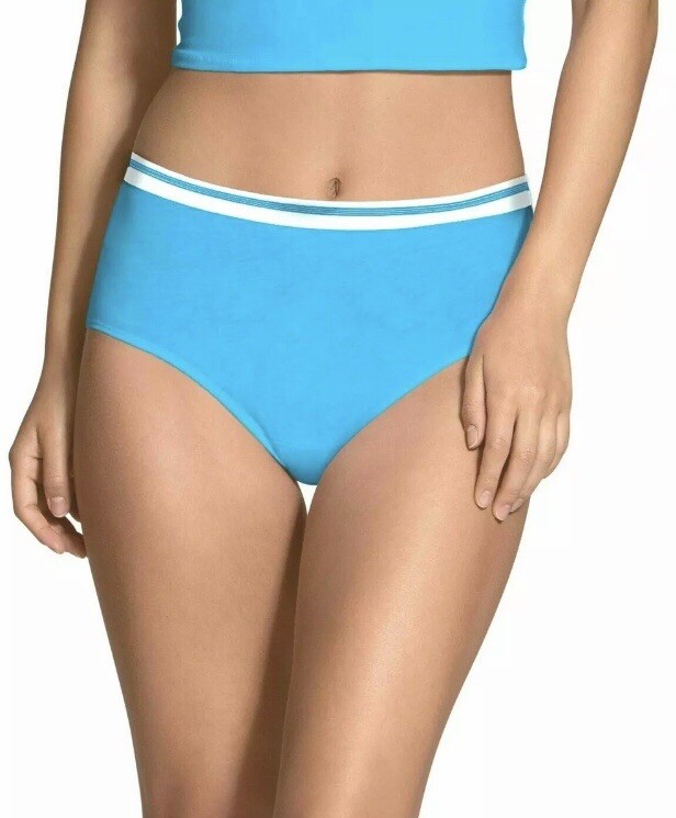 Fruit of the Loom Women 10pk 1 Bonus ravel free Waistband Bikini Underwear 9/2X