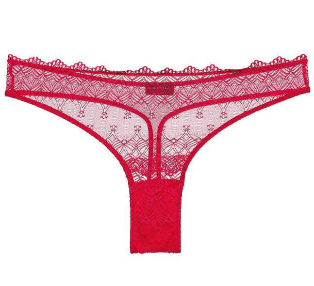 Cosabella L59841 Red Rosette Papyrus Lowrider Thong Women’s Underwear Size S