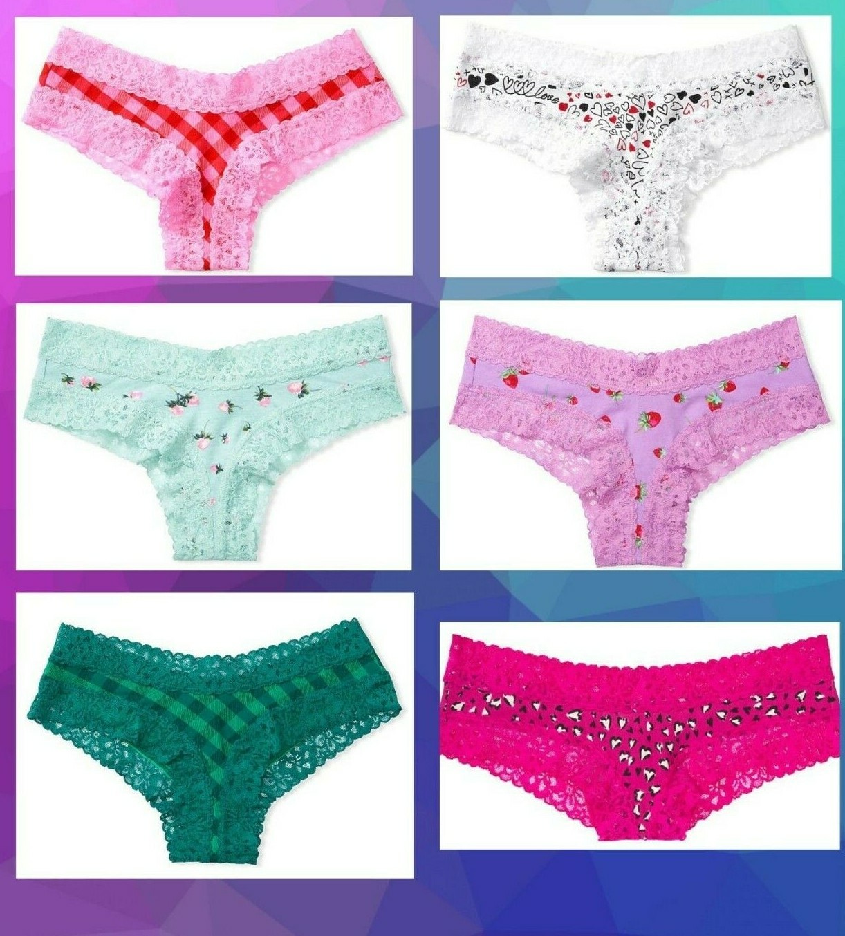 New w/Tag Victoria’s Secret Cotton Cheeky💖XS, M, L, XXL💙💲Discounts on 2+💲