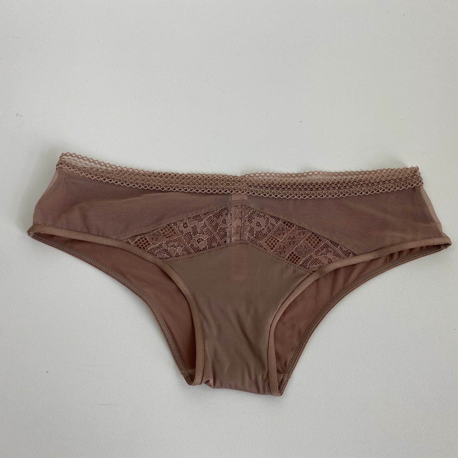 Victoria’s Secret Body by Victoria Lace Hiphugger / Hipster Size XS Brown NWT
