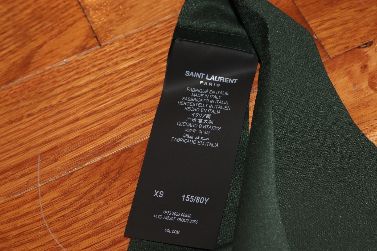 BNWT Saint Laurent Jersey Culotte Tanga Panty MSRP $490!!!