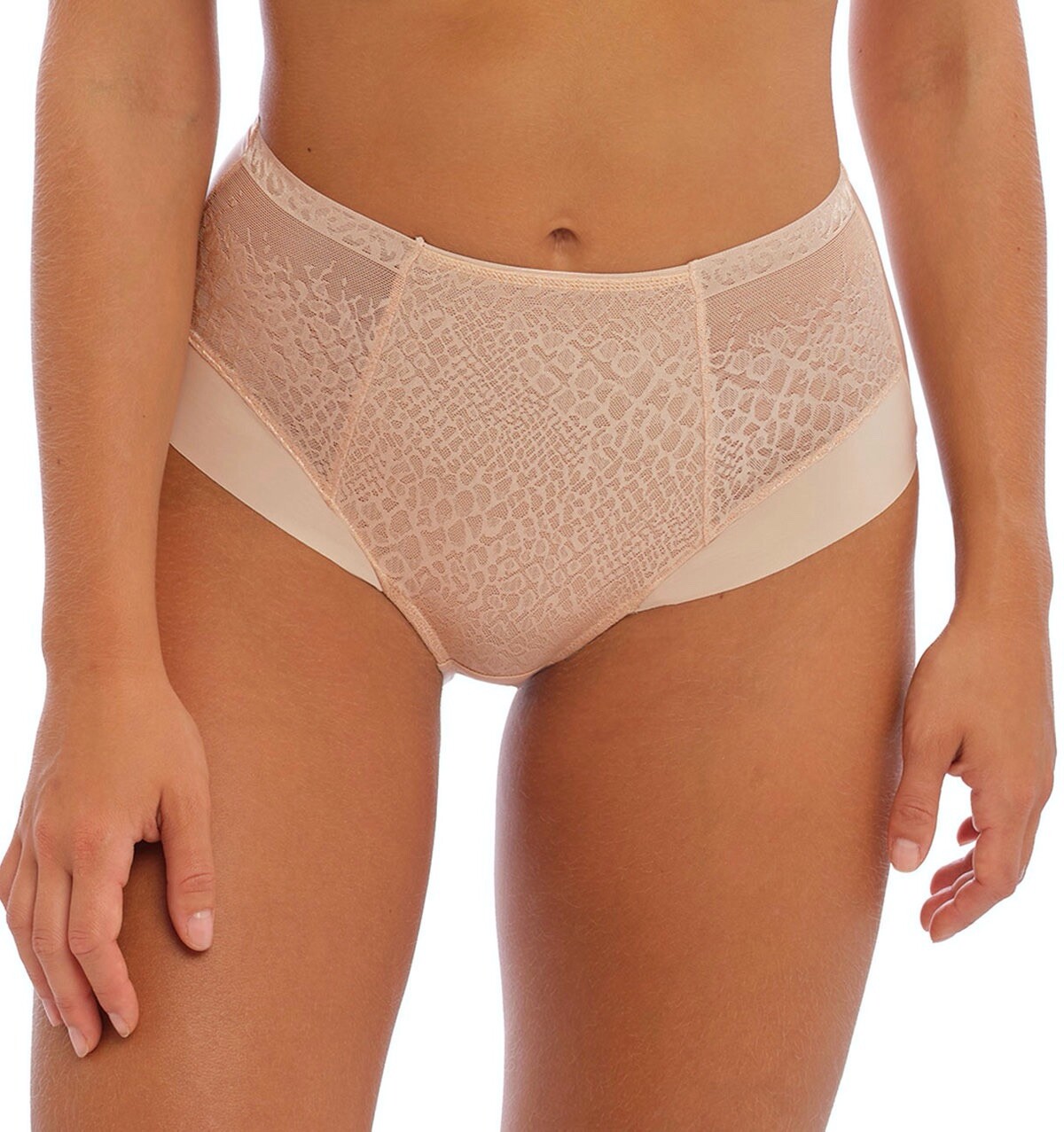 Fantasie Envisage Brief Natural Size XS 8 10 No VPL High Waist Knickers 6918 New