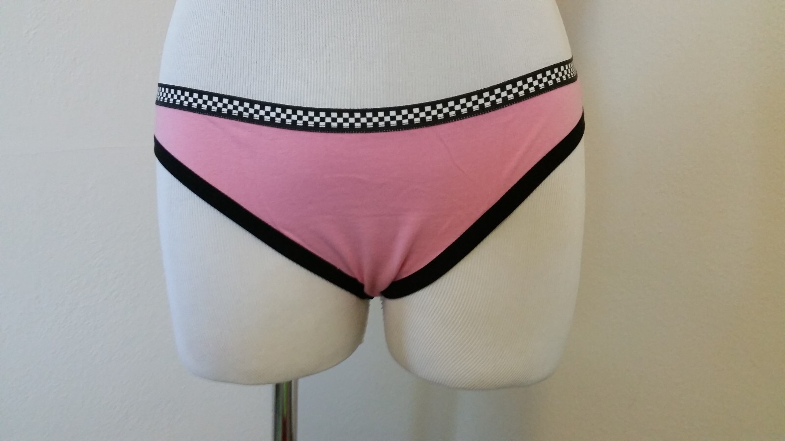Pit Stop Panties Bikini Women’s Large Bump N Run Racing Themed Sparkle Pink New