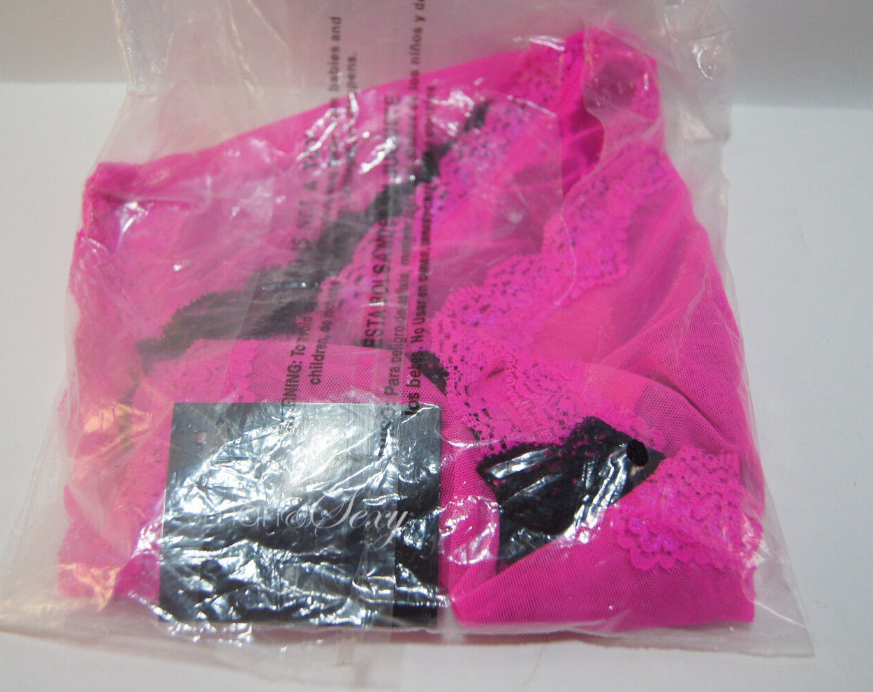 Smart & Sexy Electric Pink & Black 2 Pack Cheeky Women’s Underwear Lingerie (11)