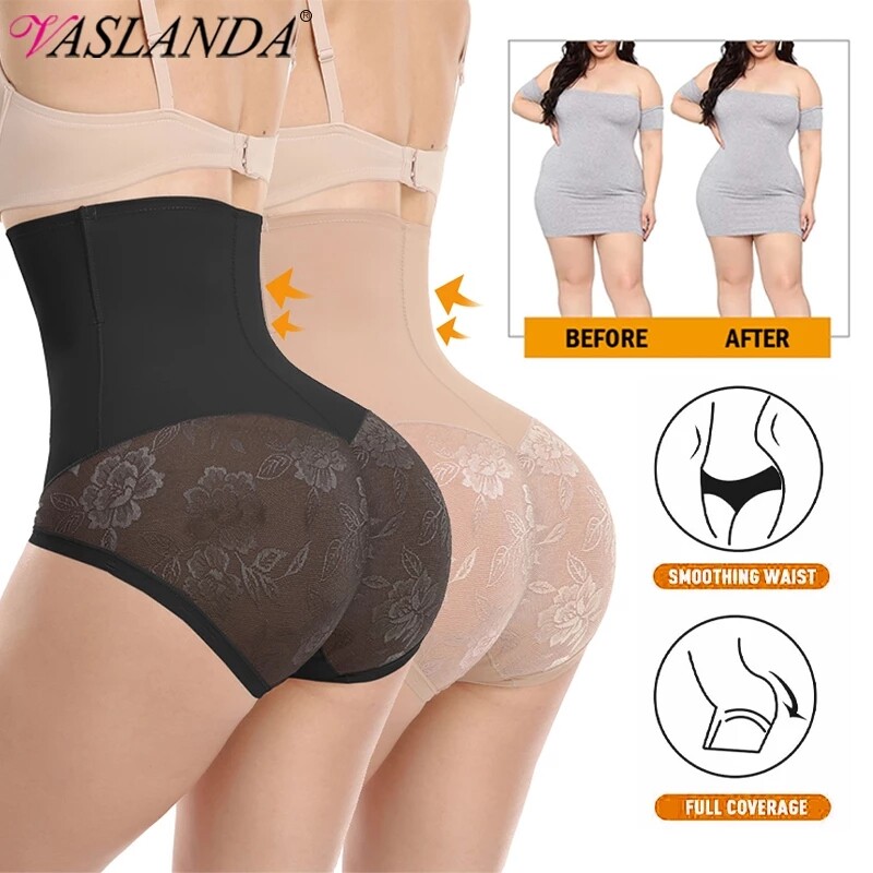 Fajas Reductoras Colombianas Body Shaper Panties Tummy Control High Waist Girdle