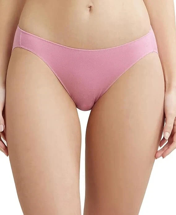 Jockey Women’s Medium Coverage Micro Modal Elastane Stretch Mid Waist Bikini