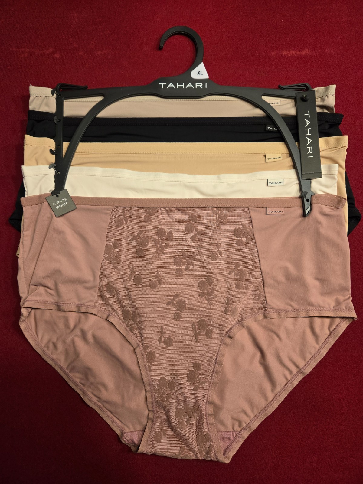 Tahari Nostalgia Rose 5 Pack Wb59186-650-tze Have All Sizes