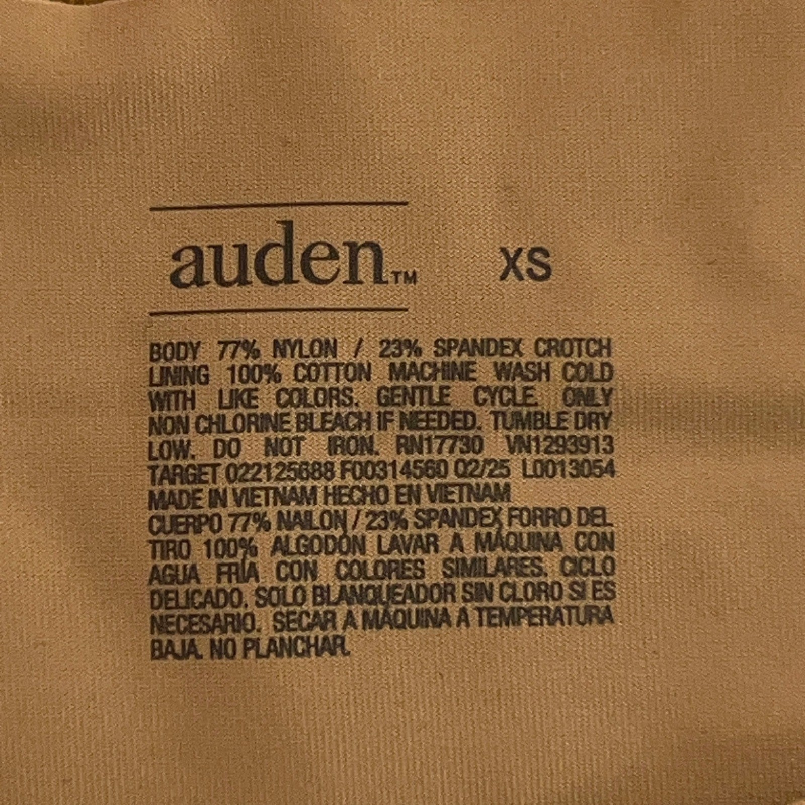 Auden Womens XS Multi Laser Cut Seamless Thong Panty 3 Pack New