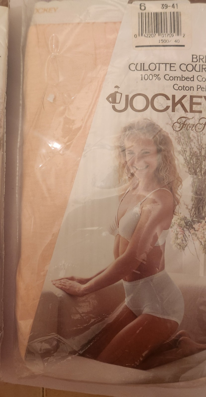 Jockey For Her Brief Culotte Courte Panties Size 6 Lot of 4 VTG 90s. 4 Colors