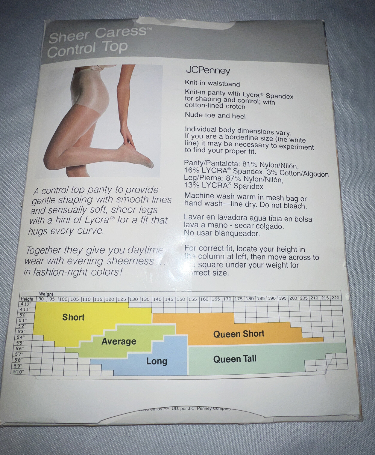 Womens 3pc Panty Hose Bundle Size Average & Plus See Pic Hanes – JC Penny