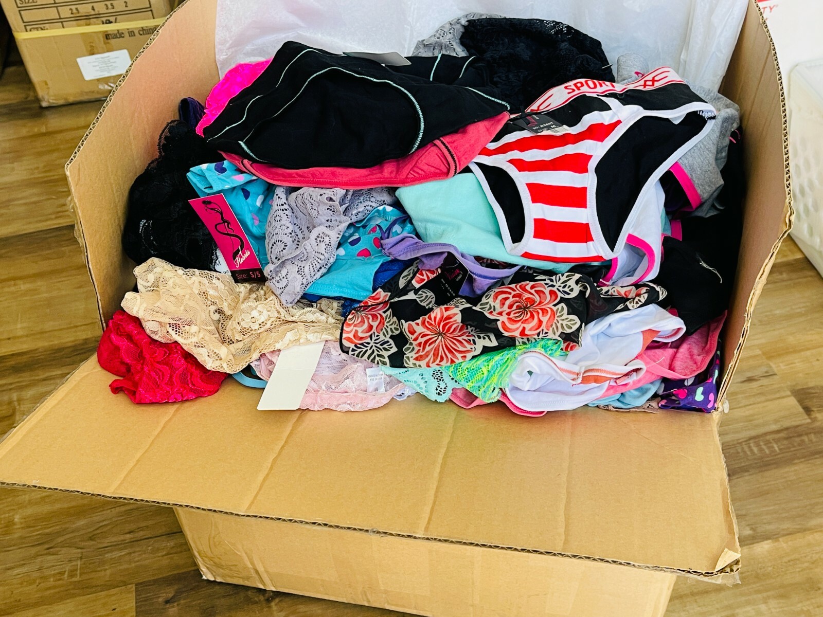 100 PCS Bulk Wholesale Bikini Thongs BoyShorts Mix Lot Assorted Underwear S-XL