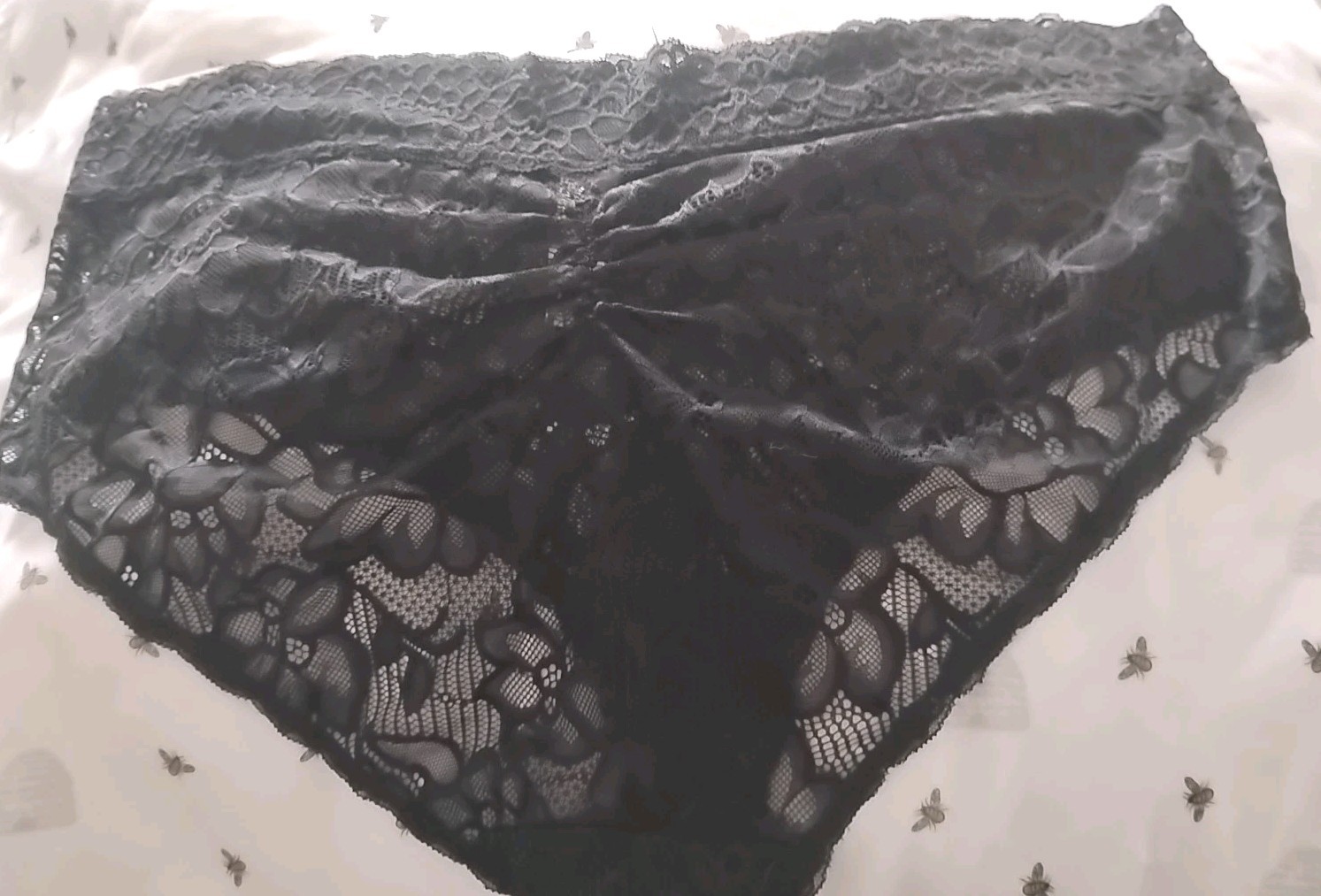 No Boundaries All Lace Hipster Black Junior Plus Xxxl/21 New With Tag Sexy