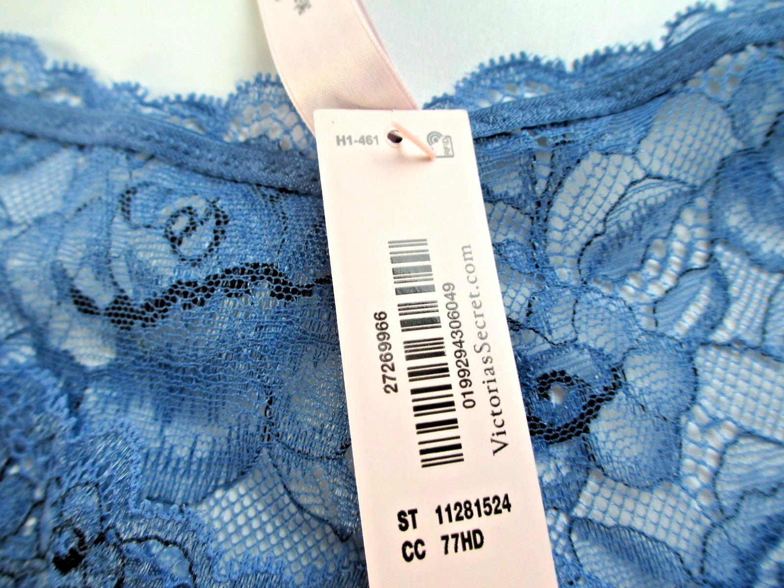 VICTORIA’S SECRET VERY SEXY High Leg Cheeky Panty S M L XL Blue Denim NWT Lace