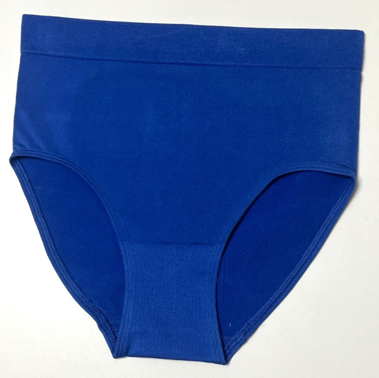 Wacoal SMALL (Size 5) B-Smooth Full Seamless Brief Panty NWOT 838175 Blue