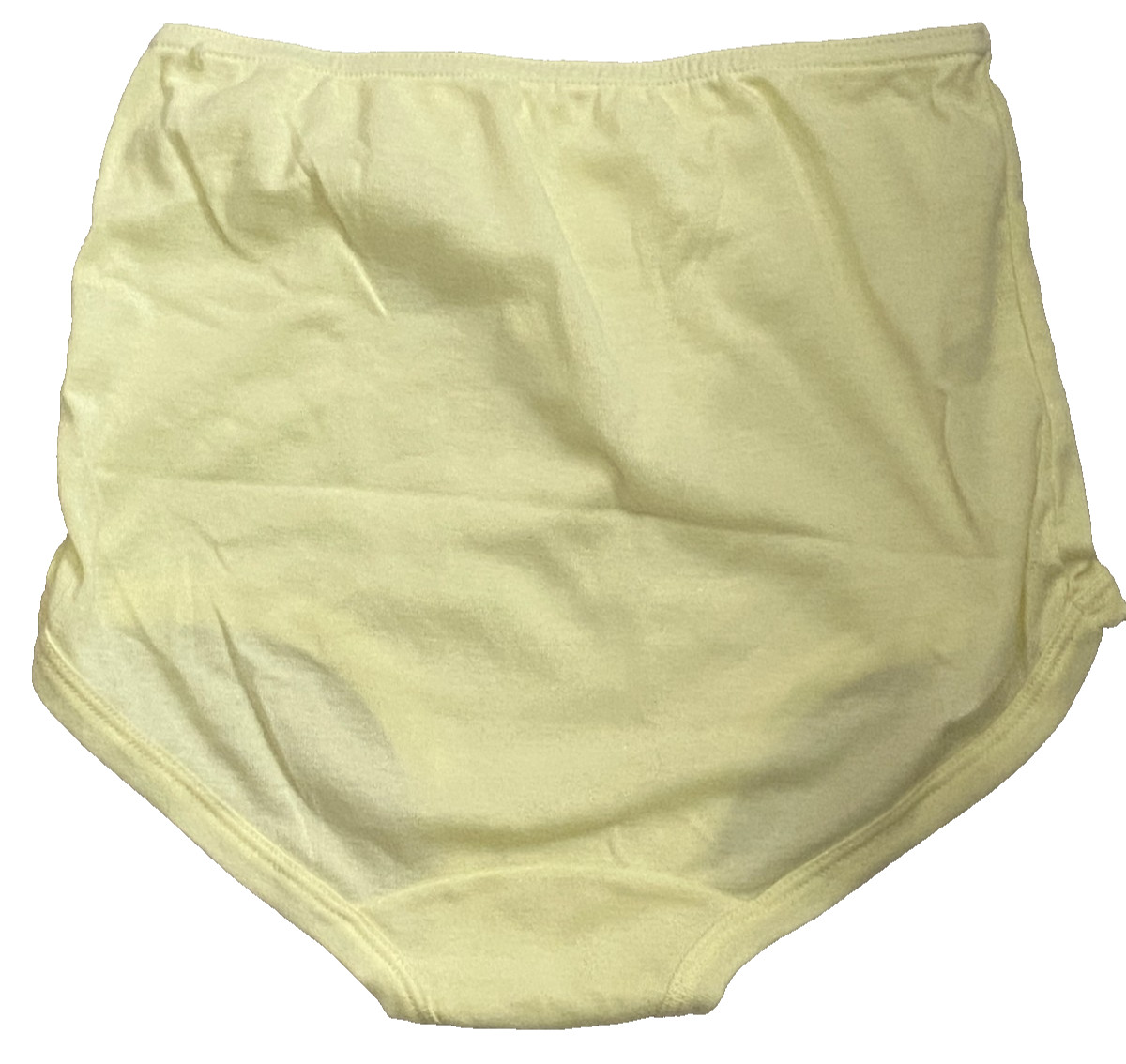Vtg SO-EN Briefs Cotton Blend Underwear Panties Pastel w/ Flowers at Hip LARGE