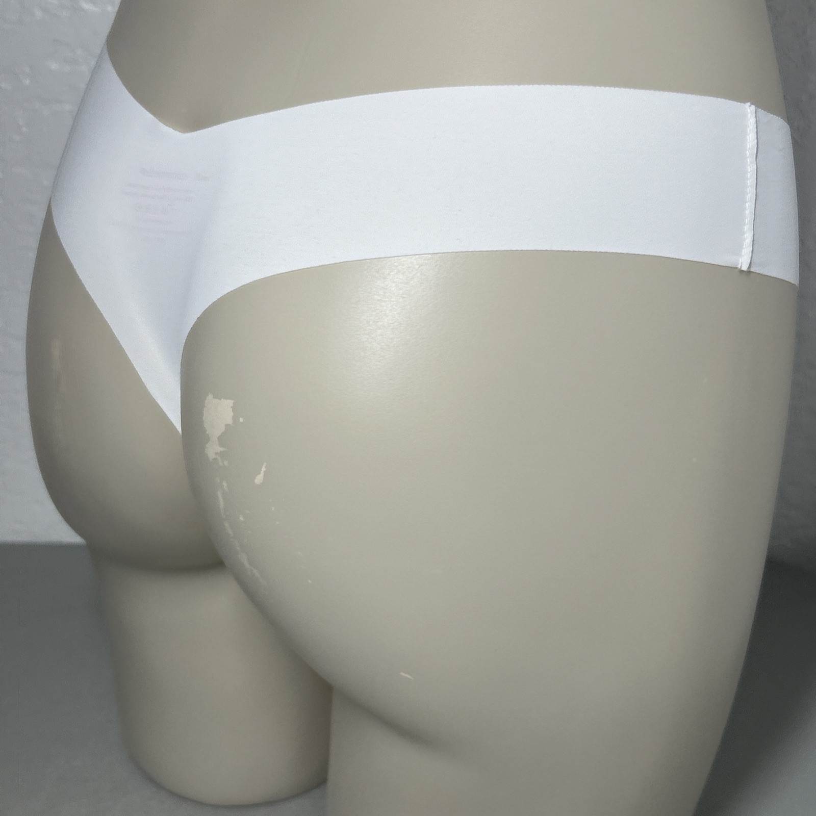 Commando White Bride Panties Size M/L Marital Panty Light Sexy Cheeky