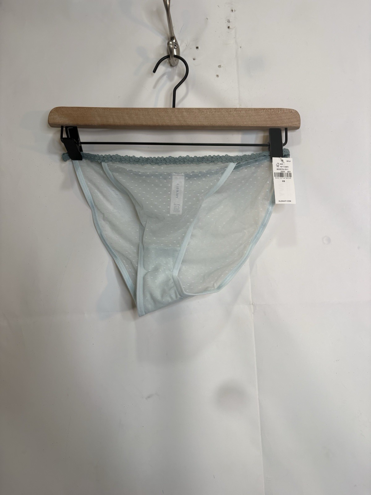 Old Navy XS Seafoam Mesh String Bikini Underwear