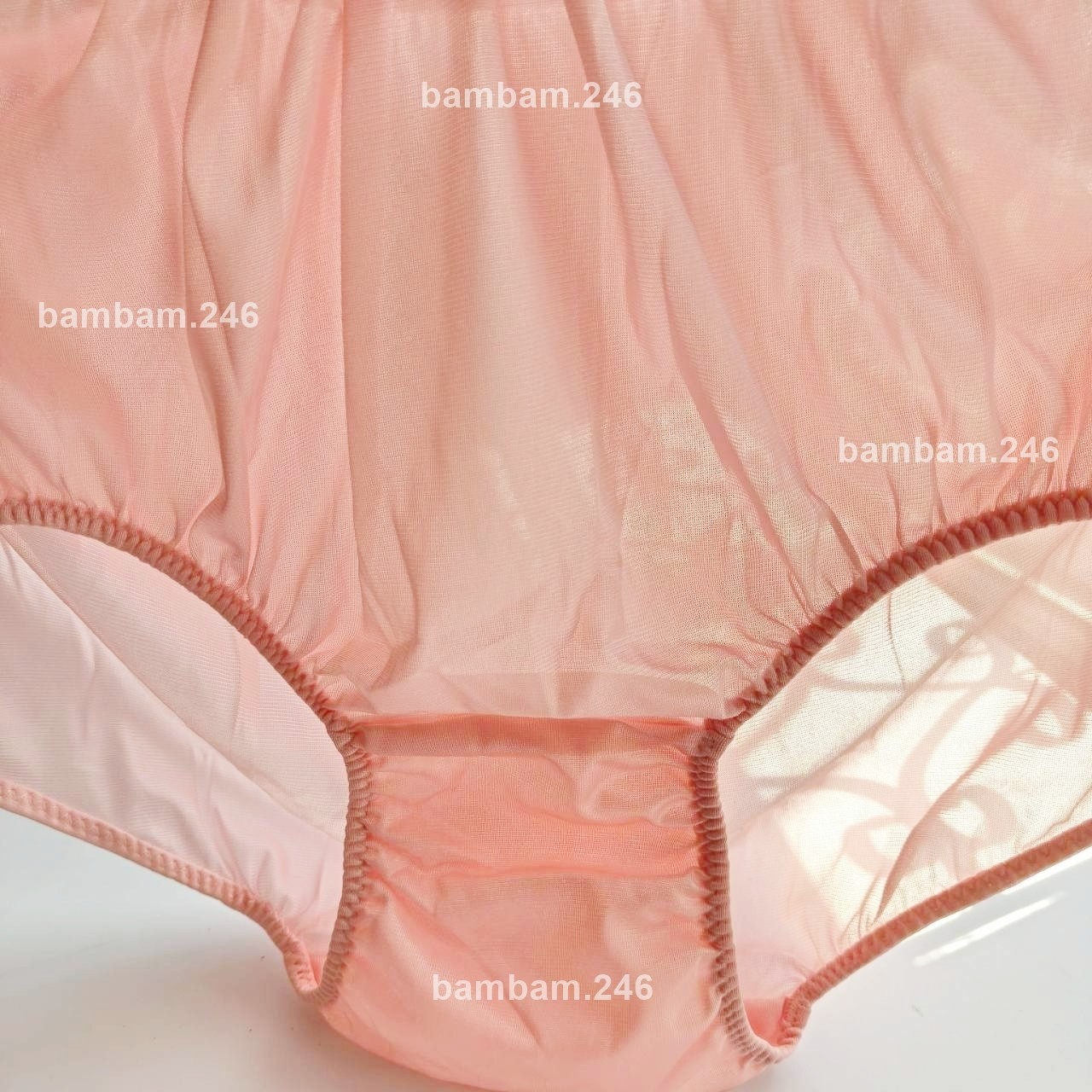 Vintage Silky Nylon Underwear Plus Size 4XL Whole Nylon Panties Briefs High Chub