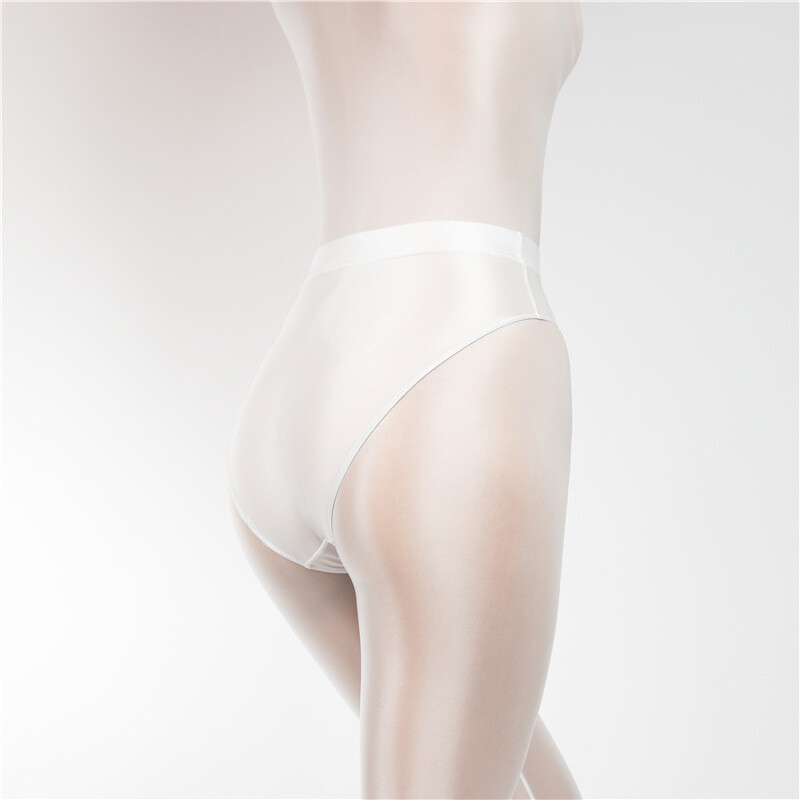 Womens Silky Shiny Satin Glossy Wet Look Knickers Briefs Underwear Panties
