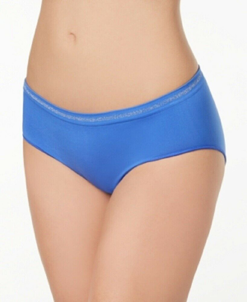 New Jenni by Jennifer Moore Womens Seamless Hipster Panty, Ultramarine, Large