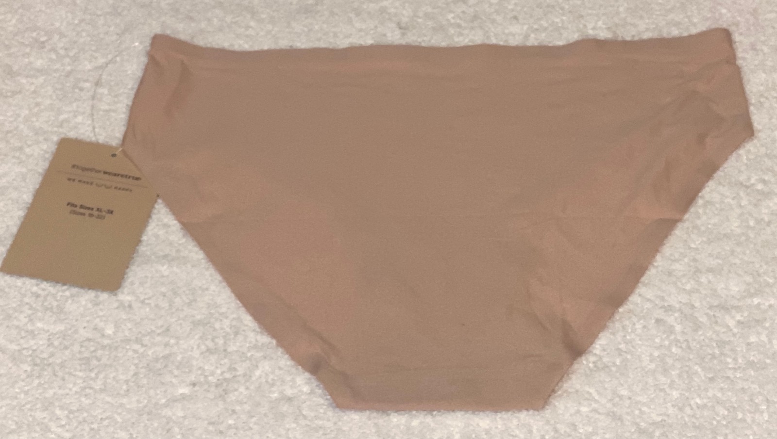 TRUE AND CO Body Desert Nude All Stretch Bikini Panty Womens One Size fits XL-3X