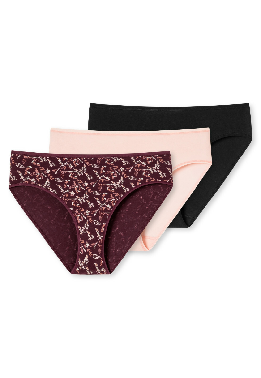 Schiesser women’s briefs 3 pack 95/5 cotton fashion S-3XL briefs underwear