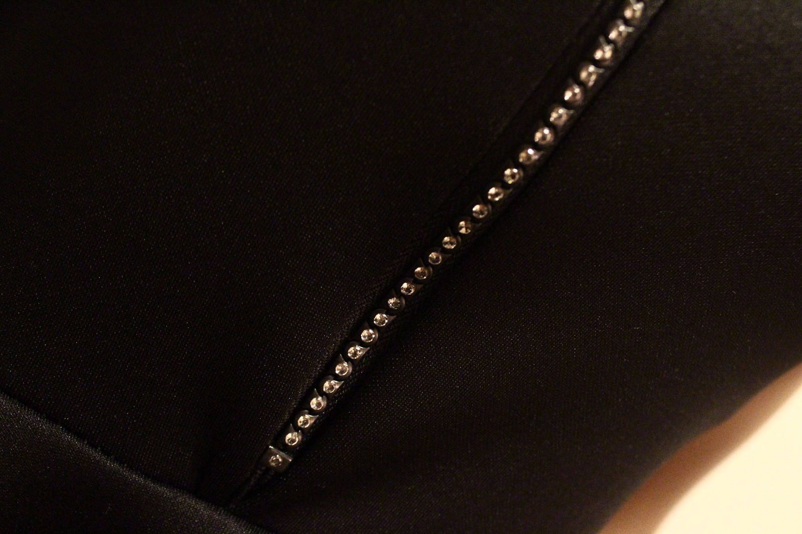 Rue 21 Black Sparkly Zipper Short Sleeve Size ~ Small Girl Teen