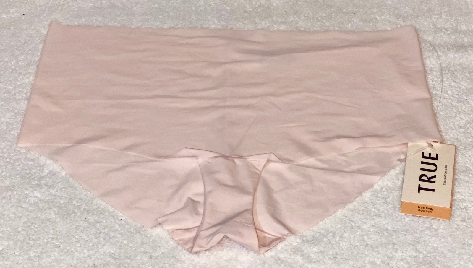 TRUE AND CO Body Retro Pink Cheeky Boyshort Panty Underwear Womens Sz XL 1X 2X