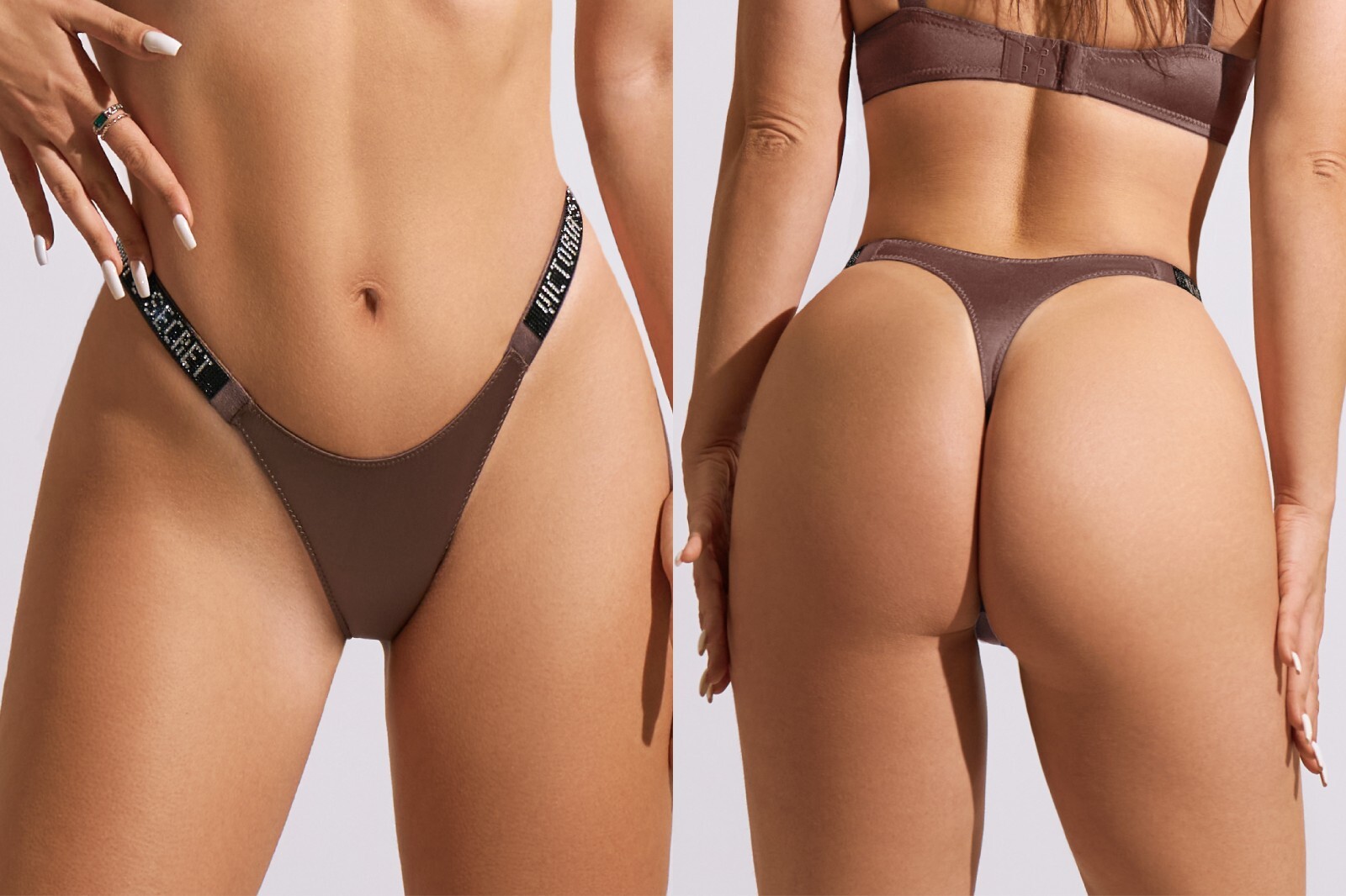 Victoria’s Secret Shine Strap – MULTI THONG – Classic SATIN lingerie