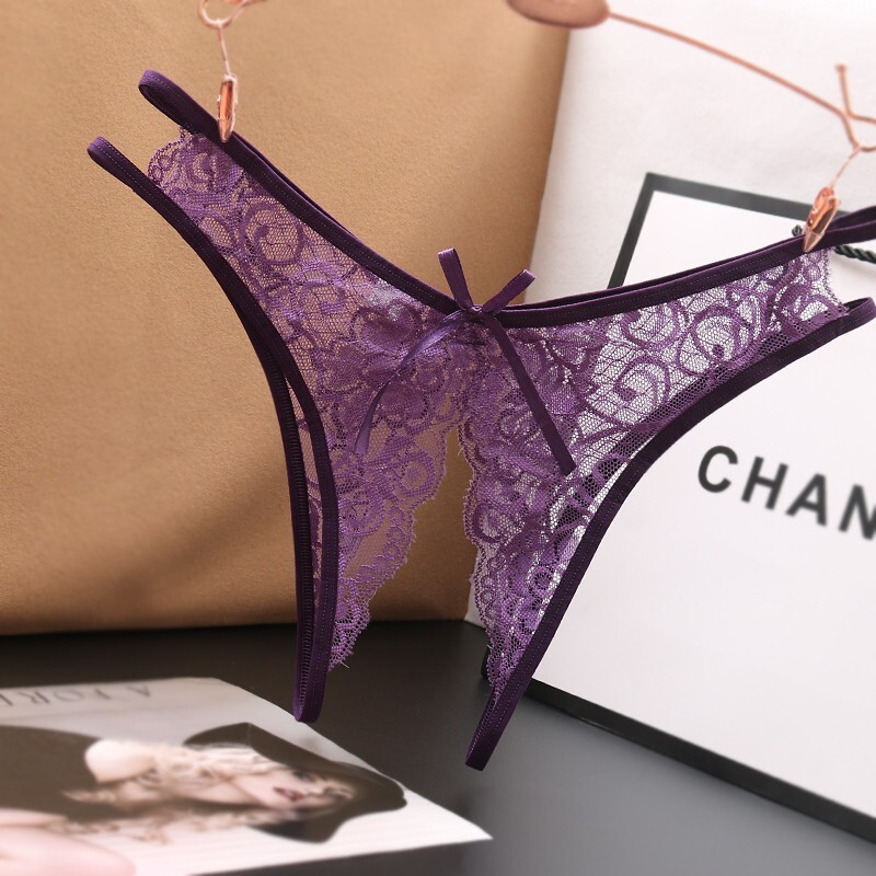 Women Sexy Thongs G-String Hot Panties Lace Bow Underwear Lingerie Underpants