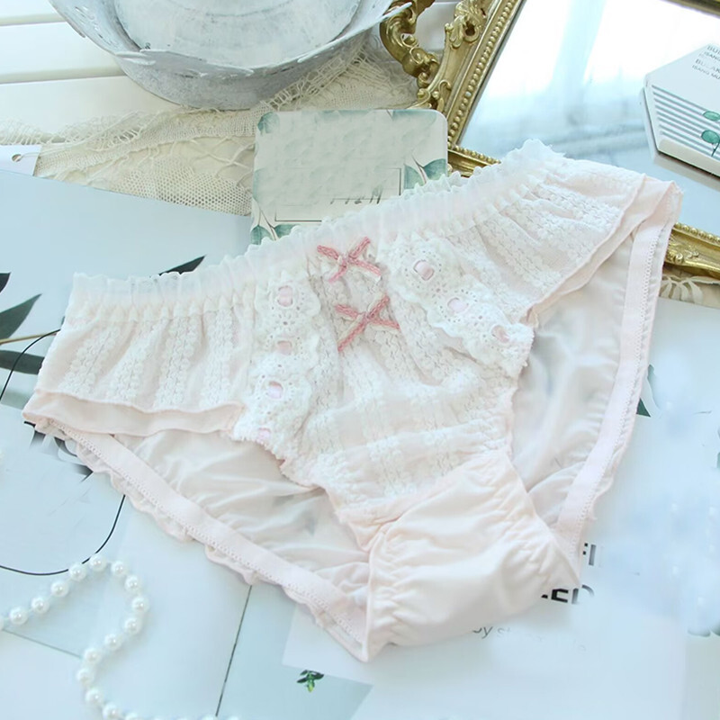 Japanese Lolita Girls Lace Panties Briefs Cute Princess Underpants School Panty