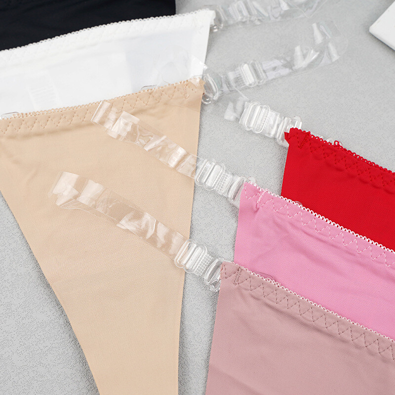 Pack of 6 Womens Sexy Panties Thongs High Cut G string Bikini Underwear Intimate