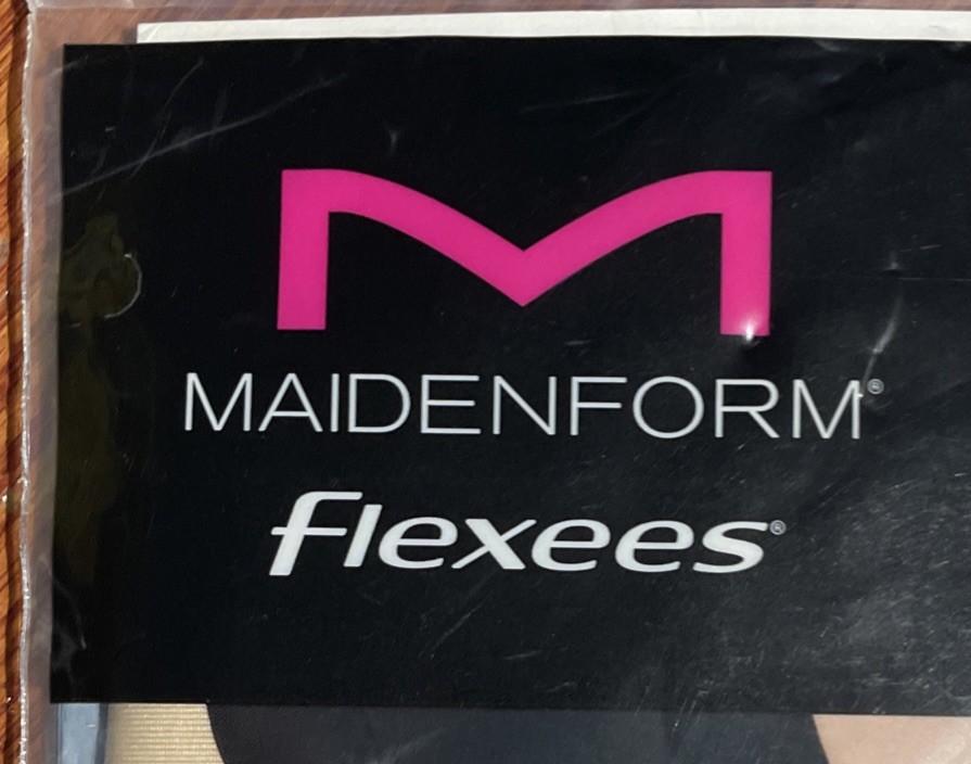 Womens Thong Panty Maidenform Flexees Nude Firm Size 2XL