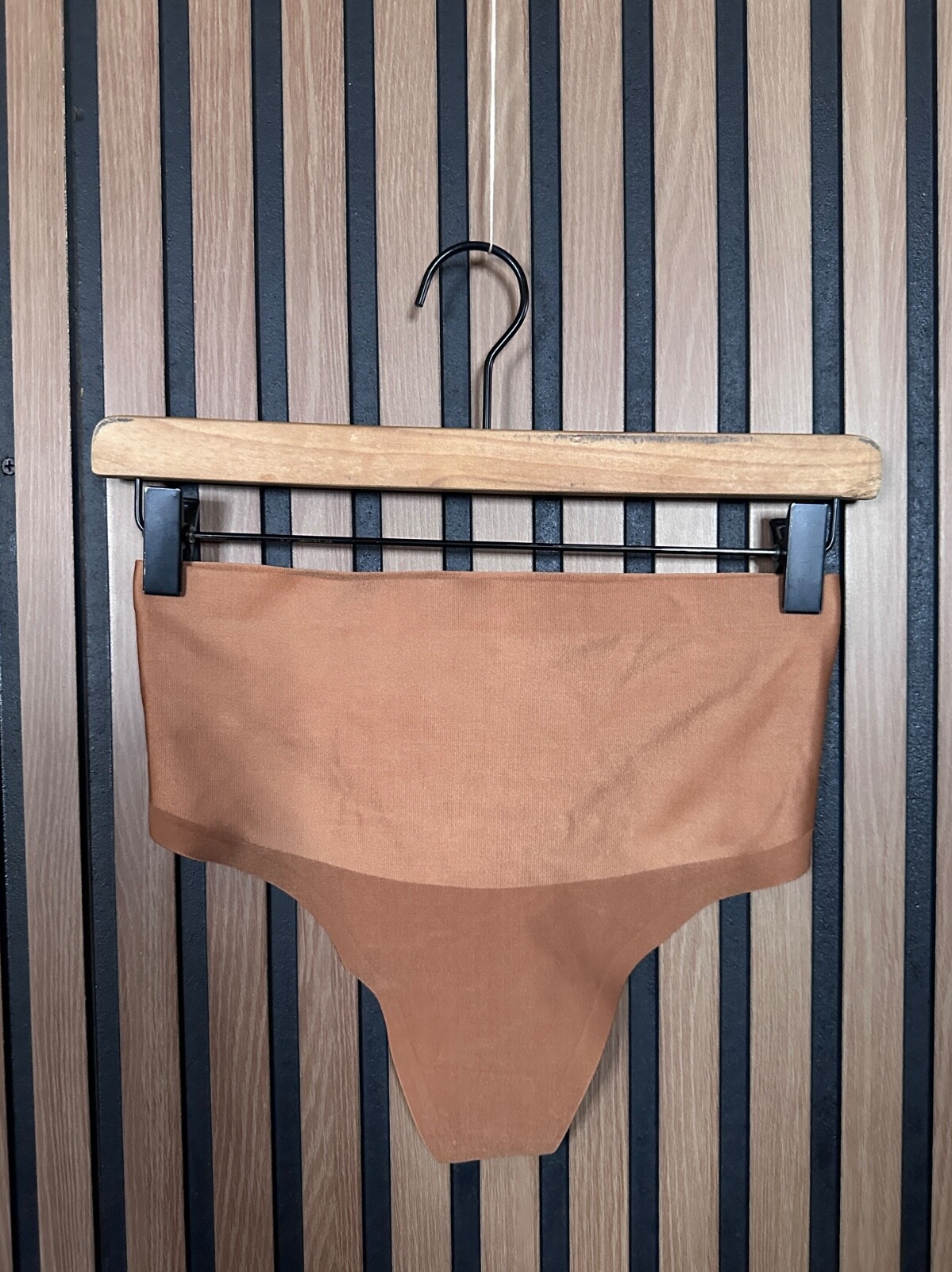 New Victoria’s Secret Panties Medium Brown Body High Rise Soothing Shimmer Thong