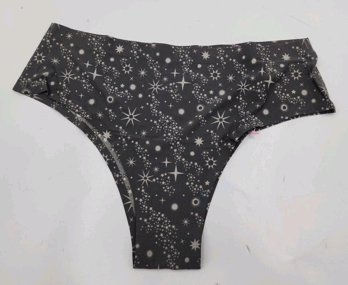 Pack Of 3 Cheek Boss Panty Womens M Space Multicolored Cheekie Underwear