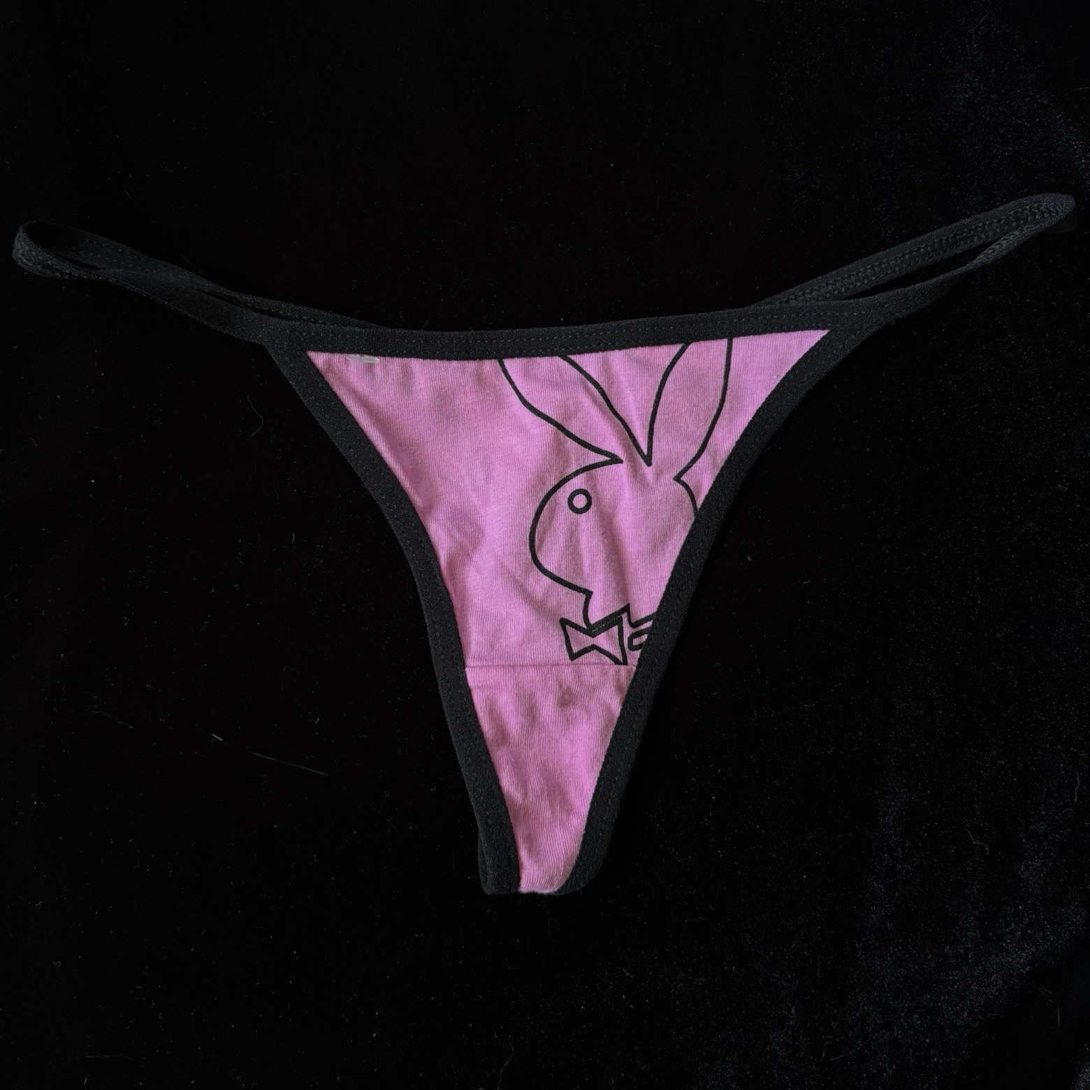 NEW w/o Tags Vintage Deadstock Playboy Bunny G-String Thong Panties Small