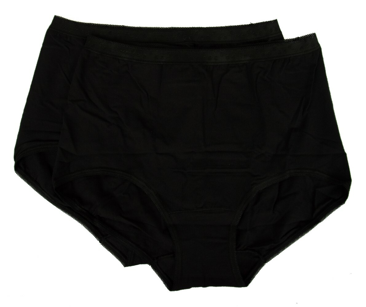 Pack of 2 women’s cotton briefs slip bipack RAGNO item 07580Z FLY MAXI