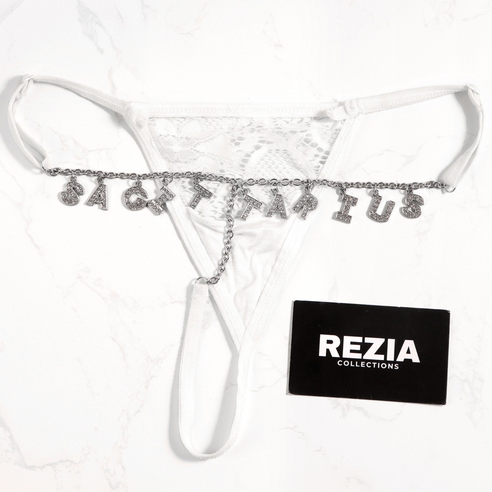 Custom Name Thong Sexy Panties With Crystal Letter Lingerie Custom Underwear