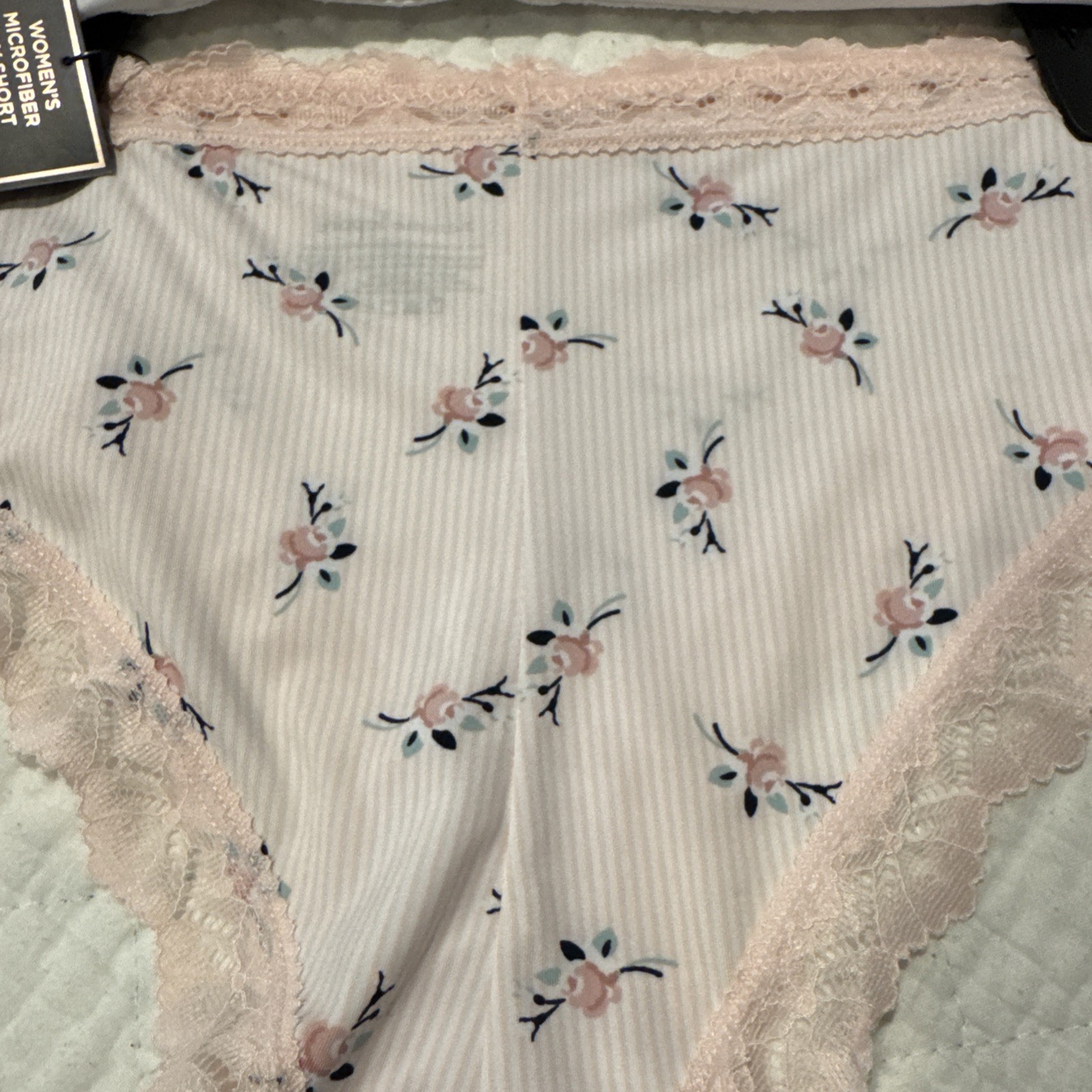 Nanette Lepore 5 Pack Boyshort Lace Panties Set Size Small Underwear Pink