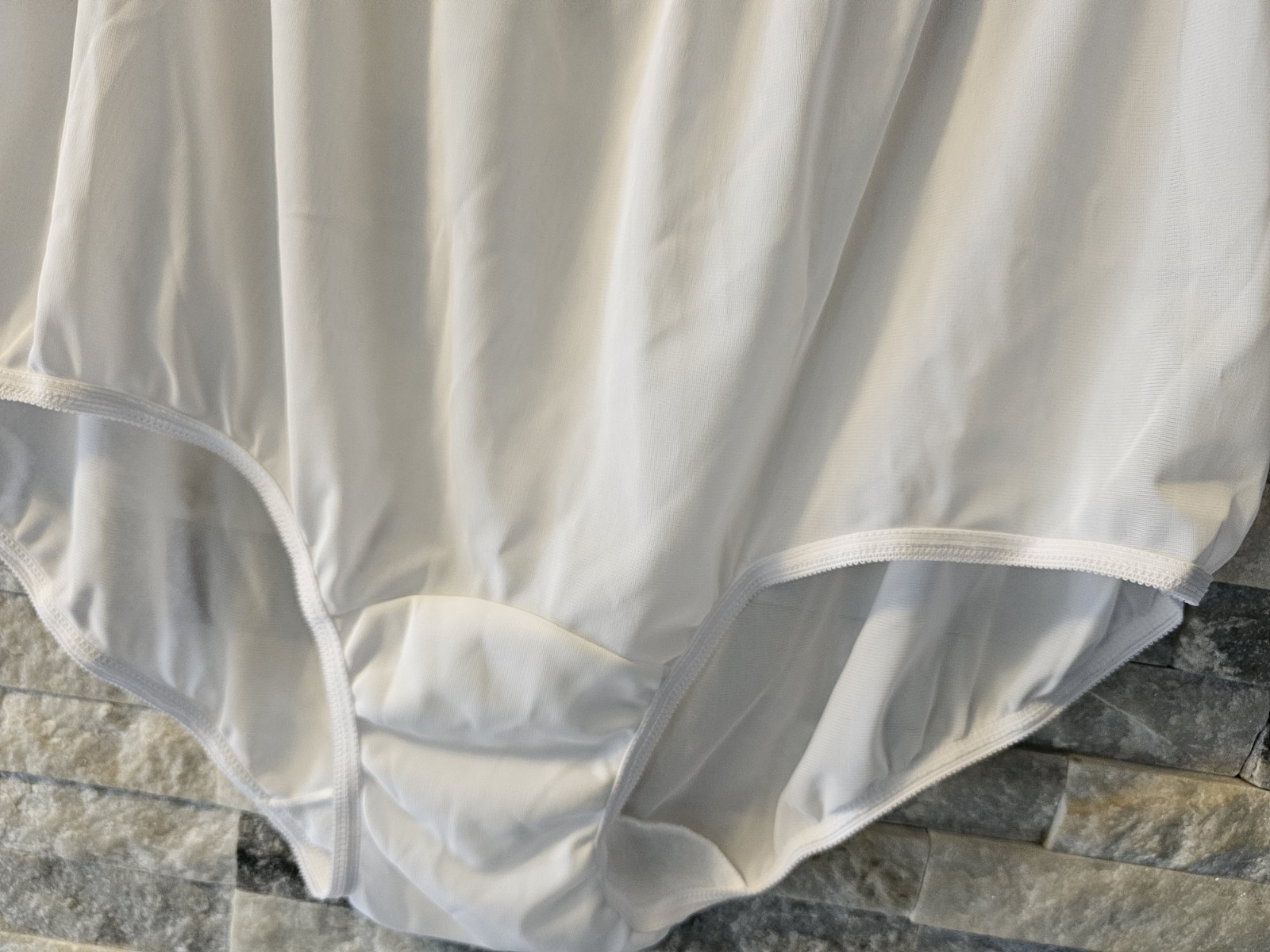 Vintage Serenada Underwear 100% Nylon Granny Panties Panty White Size 12