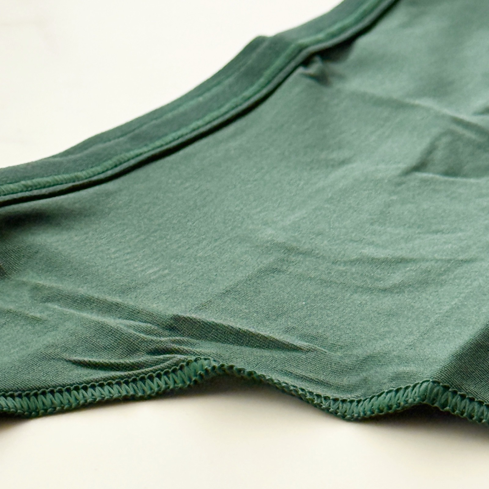 Soma Vanishing Edge Microfiber Thong Panty Lush Emerald SZ XS/L/XL